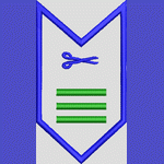 工厂工作服标识G007_版带下载绣花花样版带下载