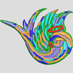 鸟绣花花样版带下载