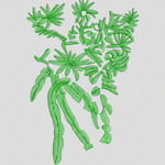 绿色植物三维模型