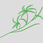 绿色植物三维模型