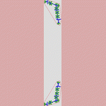 植物图案设计草图_时装 女装绣花