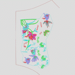 传统鱼唐装衣民族