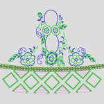 菱形包针经典民族花纹