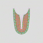 亮片 珠片复杂领民族