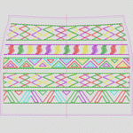 民族风格几何线条