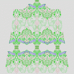 民族复杂满绣衣裙