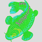 童装 卡通 鲤鱼