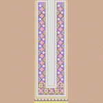 十字绣民族u型领复杂