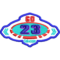 Go 23 电子徽章 免费花样