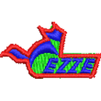 卡通风格“EZZIE”标志 免费花样