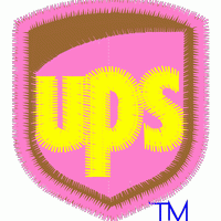 UPS标志刺绣徽章 UPS标