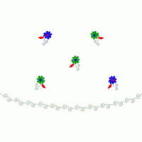 刺绣花朵图案设计 免费小花系列5千针以下