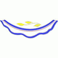 三维曲线与叶状结构模型 免费小花系列5千针