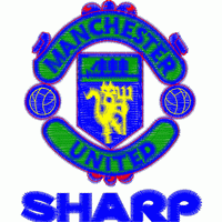 曼联队徽与“SHARP”字样 免费童装卡通花样