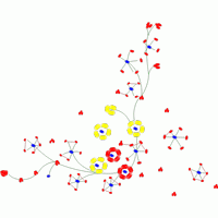分子结构可视化图 免费中花系列5千-1万针