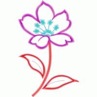 刺绣花卉图案 免费中花系列5千-1万针