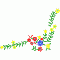 花卉刺绣装饰图案 免费中花系列5千-1万针
