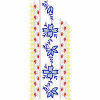 花卉刺绣装饰图案 免费大花系列1万针以上