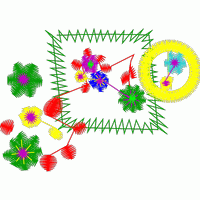 分子结构示意图 免费童装卡通花样