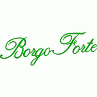 绿色草书文字“Borgo Forte” 免费童装卡通