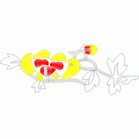 花卉刺绣图案设计稿 免费花样