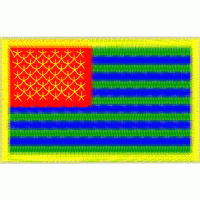 刺绣旗帜图案 国旗