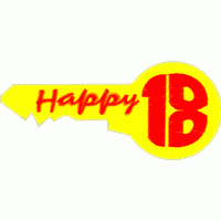 生日快乐十八岁徽章 免费花样