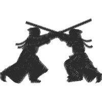武士对战图案 免费花样