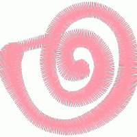 粉色螺旋图案 免费花样