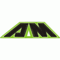 AM标志刺绣徽章 免费花样