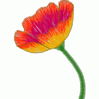 刺绣花朵图案 免费花样