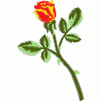 刺绣玫瑰花图案 免费花样