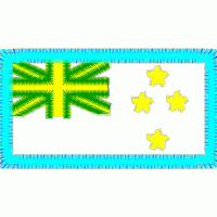 斐济国旗刺绣徽章 免费花样