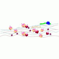 草莓图案装饰设计 免费花样