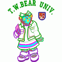 T.W.熊大学刺绣设计 免费花样