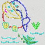 分子结构示意图 卡通童装
