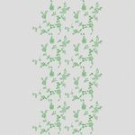 绿色藤蔓植物图案 家纺窗帘