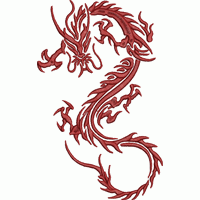 升龙绣花花样版带下载