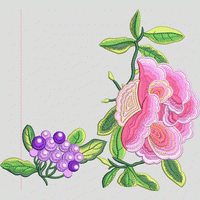 靓花绣花花样版带下载